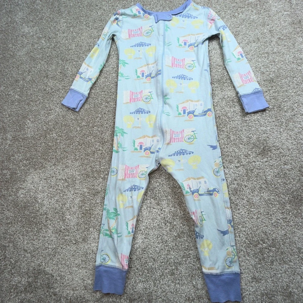 The Beaufort Bonnet Company Night Night‎ 2T Pima Cotton Beach BicyclePajamas